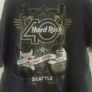 Men's Hard Rock t-shirt. Size XL